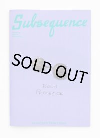 Subsequence volume 5
