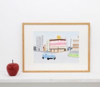 箕輪麻紀子 ペインティング作品『コンパル日和』