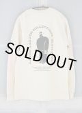 AARON'S BRUSH LG SLEEVE TEE / 勝山八千代 YACHIYO KATSUYAMA