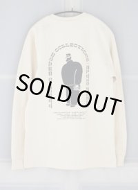 AARON'S BRUSH LG SLEEVE TEE / 勝山八千代 YACHIYO KATSUYAMA