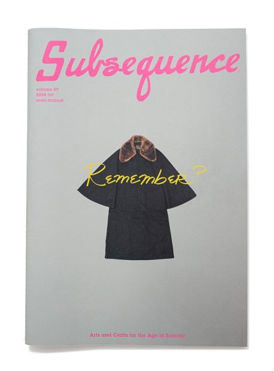 画像1: Subsequence volume 7