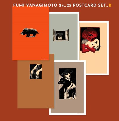 画像2: 【ご予約受付中（10月末頃入荷予定）】FUMI YANAGIMOTO POSTCARD SET / 柳本史