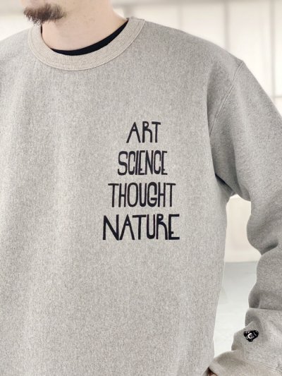 画像2: Art Science Thoughts Nature HW SWEATSHIRT designed by Yachiyo Katsuyama / TACOMA FUJI RECORDS