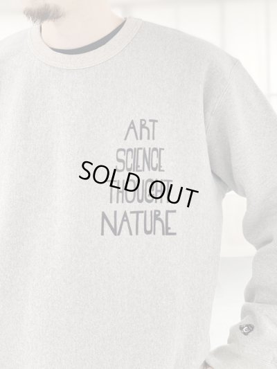 画像2: Art Science Thoughts Nature HW SWEATSHIRT designed by Yachiyo Katsuyama / TACOMA FUJI RECORDS