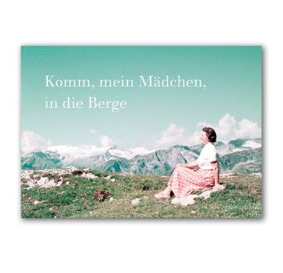 画像1: Komm, mein Mädchen, in die Berge / Andrea Stultiens