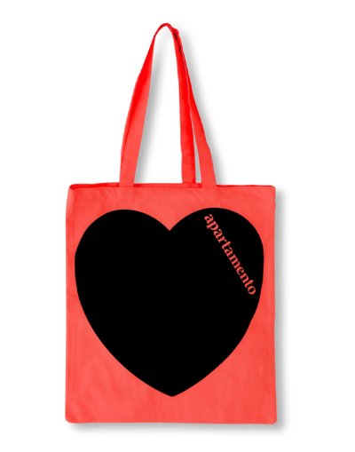 画像1: APARTAMENTO HEART TOTE BAG