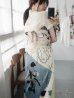画像21: 【オーダー商品（8月末〜9月上旬頃発送）】printed scarf / vent de moe