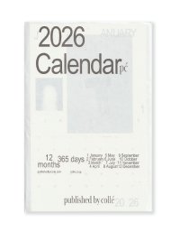 2026 Calendar / published by collé