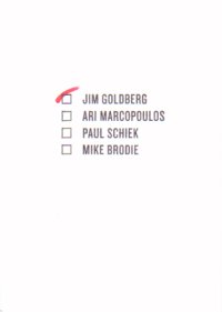 it ended sad but i love where it began / JIM GOLDBERG